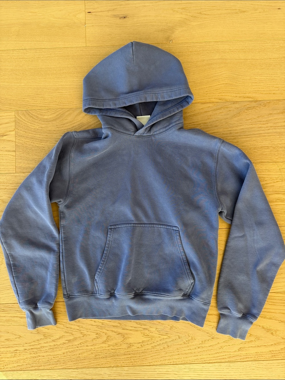 Aritzia Women's Hooded Pullover Sweatshirt - Dusty Blue